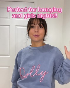 1.3K reactions · 121 shares | Dolly Forever and ever and ever… The best-selling collection is back in stock at Girl Tribe Co – get them before they’re gone!  ➡️ Spend Over $55 and Get 20% OFF. Code: Meta20 Shop The Dolly Collection! https://www.girltribeco.com/products/dolly-stitch-sweatshirt | Girl Tribe Co. | Facebook