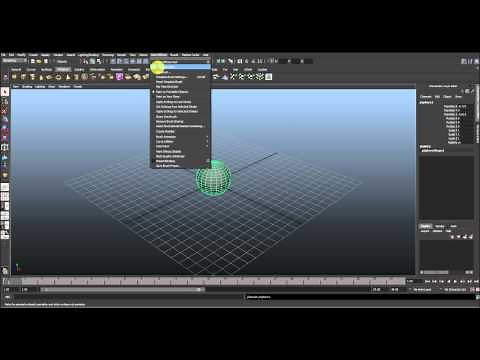 How to use paint effect on polygons maya