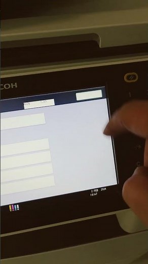 HDD Format Ricoh MPC series #shorts