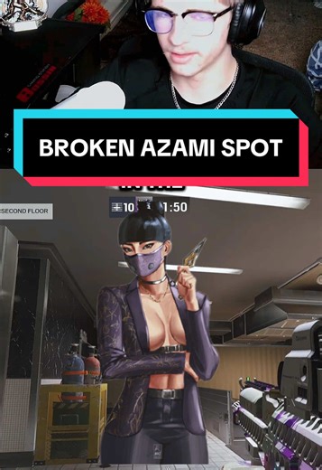 Azami is lokey a busted op 🤔 | #r6 #azami #ratspot #r6tips #kafe | rainbow six siege