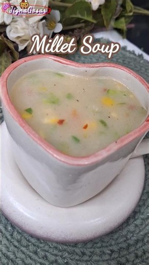 Jain Healthy Millet Soup Recipe ‪@JignaGosar‬ No cornflour no onion garlic millet soup