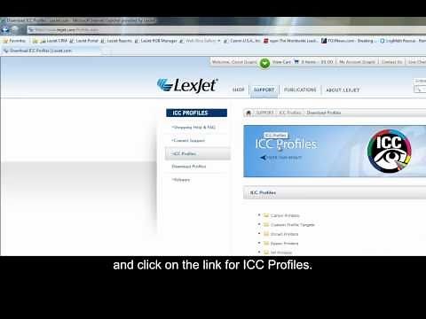 Download and Install ICC Profiles - PC