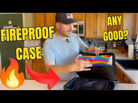 Fireproof Document Box Review 🔥 5200°F Heat & Pressure-Resistant Safe Storage