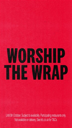 Succumb to the breadcrumb. The KFC Kentucky Original Wrap for £2.49. Get the Deal. Believe in Chicken. | KFC