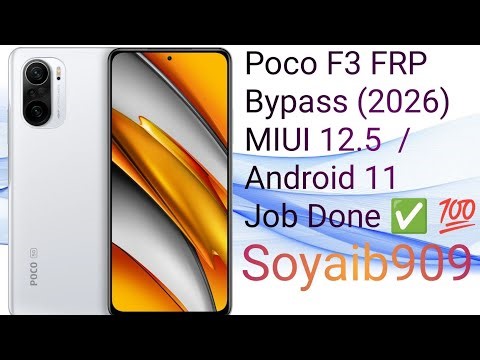 Poco F3 FRP Bypass with out PC (2026)Job Done ✅💯