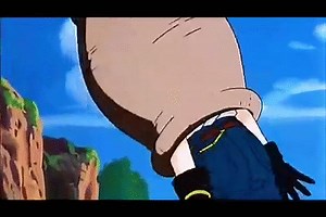 Cell absorbs Android 18! on Make a GIF