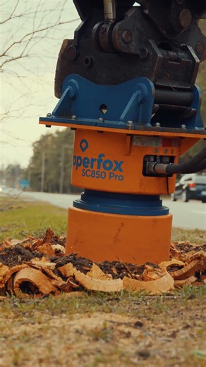 Roadside stump removal