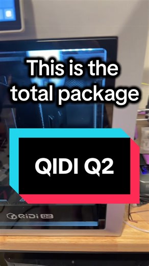 Insane value for a multicolor-capable printer that actually just works right out of the box. The Qidi Q2 gives you a fully enclosed setup, reliable prints, and the ability to run multiple colors without jumping into a super high price tier. Perfect if you want clean prints, better material compatibility, and an easy path into multicolor without dealing with constant tuning. This is one of those printers that just keeps producing solid results whether you’re printing functional parts or display p