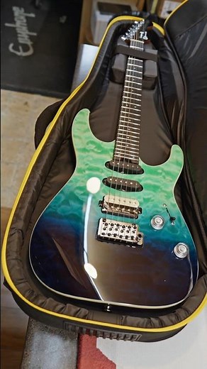 Another contender for your desert island guitar! Charvel DK24 - Blue Curaçao 🏝️🎸 #guitar #charvel