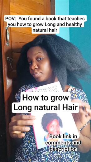 How to Grow Long Natural Hair #naturalhair #shorts Type4hair