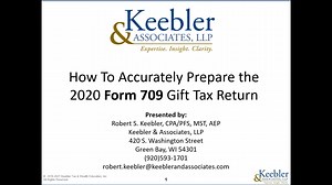 HOW TO ACCURATELY PREPARE THE 2020 709 GIFT TAX RETURN.mp4