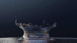 Drop, Splash, Water. Free Stock Video