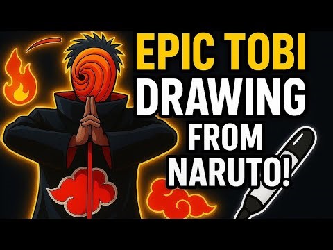 How🔥to colour obito uchiha like a pro🥶//Naruto//obito the broken Hero/ #obito #naruto #howto #anime 