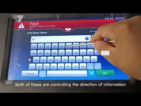 Let's take a look at the Videojet 1880 inkjet printer parameter settings!