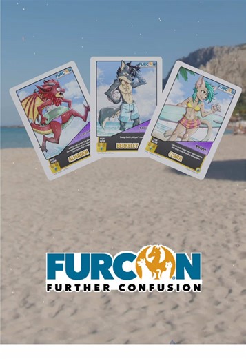 We partnered with Further Confusion 2026! We’re super excited for all attendees to recieve a card from our con exclusive set! All sponsors will recieve the complete booster pack of 5 cards which includes a holographic! Benefactors will also be recieving a specialty diamond holo card! Visit our booth and complete one of our quests to win the holo con card or stop by the con store and nab the complete set of 5! - . . . #furry #furcon2026 #furtherconfusion #cardgame #playroyaltycg @Further Confusio