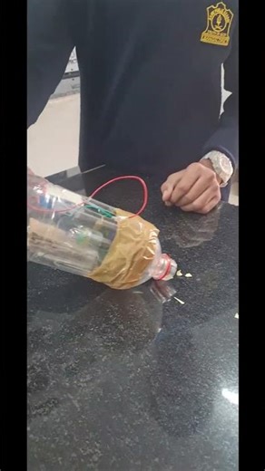 🧹 DIY Mini Vacuum Cleaner | School Science Project Working Model Demonstration