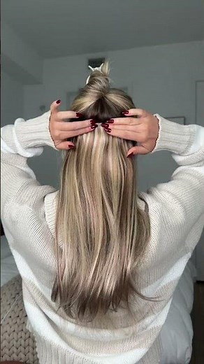 Easy Holiday Hairstyle