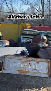 A collection of vintage trucks was crushed out in western Kansas. All that I was able to save is this assortment of cut off pieces. The cycle of life continues… #oldtrucks #patina #forgotten #memories #junkyard #chevrolet #ford #dodge | Adventures Made From Scratch