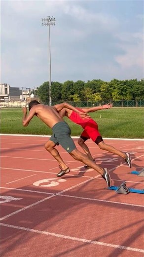 Explosive Sprint Start 🔥 | Perfect Block Start Technique! #mrbeast #viral #athlete #speed #sports