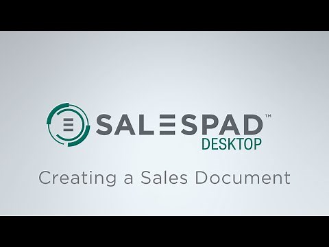 Creating a Sales Document | SalesPad Desktop