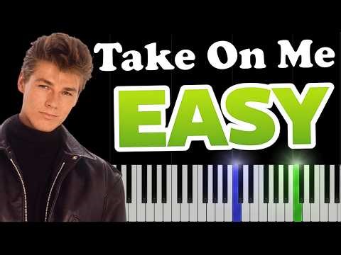 🎹 Take On Me - A-ha | Easy Piano Tutorial