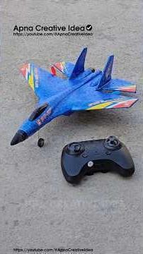RC Fighter Jet | Budget RC Plane SU-27 | Foam Fighter Remote Control Airplane Model