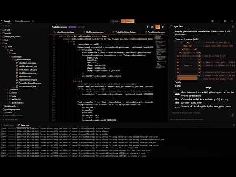 Pocket Dimension Minecraft Mod - Built With AI | Foundry