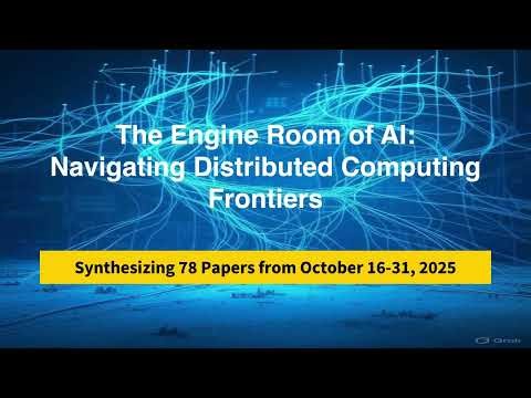 AI Frontiers: Distributed Computing Breakthroughs (Oct 16-31, 2025)