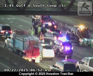 CLEARED: Accident on I-45 Gulf southbound causes major delays