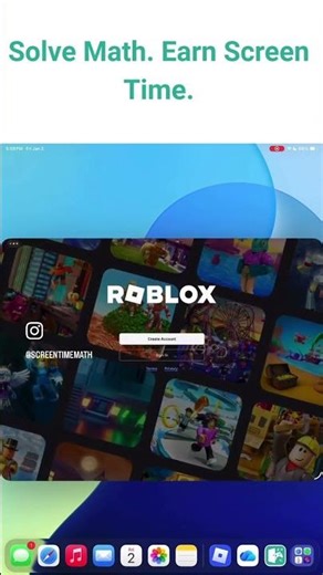 Screen Time Math Challenge Quick walk through