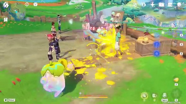 Graffiti Exquisite Chest Puzzle in Colorfall Cliffs | Easybreeze Holiday Resort | Genshin Impact 5.8