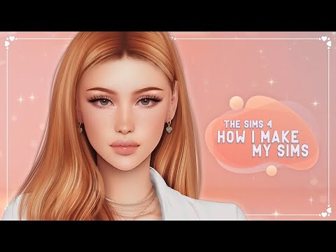 📚HOW I MAKE MY SIMS! ¦ The Sims 4 + CC LIST📚