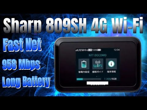 Sharp 809SH 4G LTE Wi-Fi Device | Full Review l Speed Test & Hidden Features (2026)