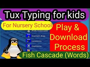 Tux typing play and download tricks | thecomputerschool | fish cascade