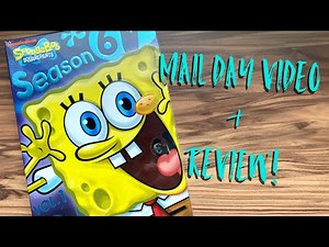 SpongeBob Season 6 Volume 1 DVD Boxset (2009) Mail Day & Review