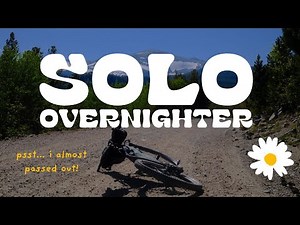 Solo Bikepacking Overnighter in Colorado