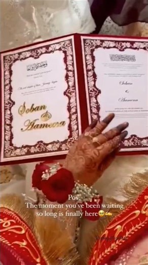 Nikah booklet #nikahnama #nikahday #nikahevent #nikahmubarak #weddingcard #sadicard #giftideas