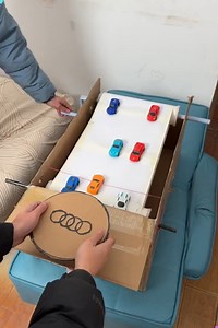 656K views · 1.2K reactions |  DIY Cardboard Racing Fun: Build Your Own Game!  | Creative Inspiration For You | Facebook
