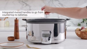 All-Clad SD712D51 4 Qt. Slow Cooker with Aluminum Insert