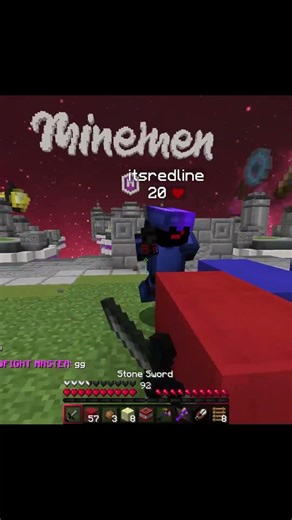 insane rush? Fireballfight minemen.club #minemen #minecraft #bedwars #pvp #bedfight #fireballfight