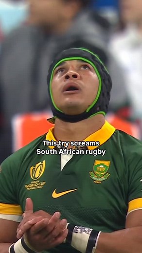 The kick, the chase this try screams South African rugby 🔥 #rugby #springboks | Boks Office