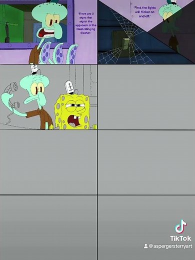 SpongeBob and Squidward - The Graveyard Shift