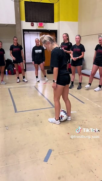 Part two of the Cheerleading & Women’s Soccer Swap! Cheer trying Soccer!! Stay tuned next weekend for another exciting swap!! #sport #swap #sportswap #saac #cheer #soccer