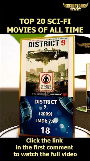 Top 20 sci-fi movies of all time