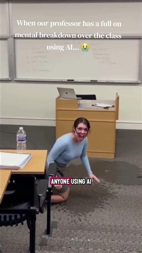 whatever 💅 #lecture #professor #college #school #crashout