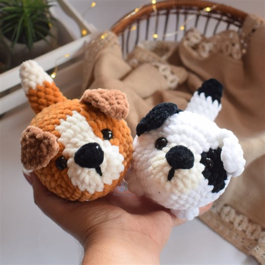 Crochet Pattern- Low Sew Mini Puppy Crochet Pattern - Etsy