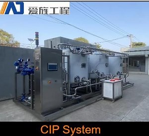 [Hot Item] 1000L CIP Cleaninig Machine Washing Machine integral CIP system
