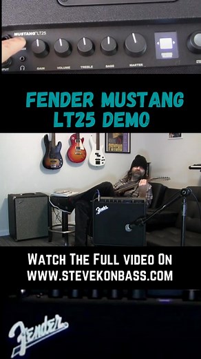Fender Mustang LT25 Demo #fendermustang #guitaramp #guitaramplifier #mustanglt25 #guitargear #fenderamplifier