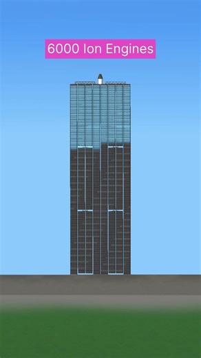 How many Ion Engine to crash my game? #shorts