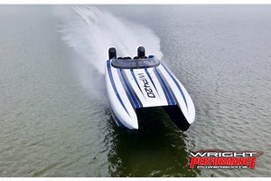 1.6K views · 37 reactions | The new Wright Performance 420 evolved into a whole new animal with the even newer supercharged Mercury Racing 450Rs. @performanceboatcenter @dougwrightracing @mercuryracing @mercurymarine @forsalebyrusty @brettmanire @myrickcoil #wrightperformance #420 #fast #cat #supercharged #new animal #boats #boat #boating #awesome #like #follow #share #instagram #facebook #subscribe #powerboatnation #speedboat #sbmag #speedboatmagazine | Speedboat Magazine | Facebook